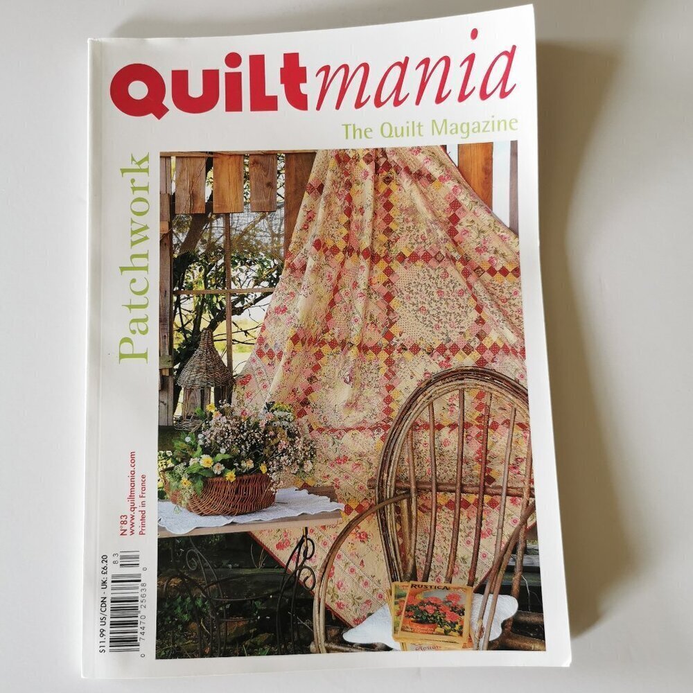 Quiltmania Magazine Quilt #83 Issue 2011 Crafts Quilting Patterns Patchwork